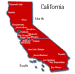 Delorme 3D TopoQuads split State Regions - California