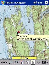 Maptech Terrain - 3-D Topo Map and Elevation Profile